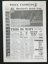 Poster newspaper page for sale  LYTHAM ST. ANNES