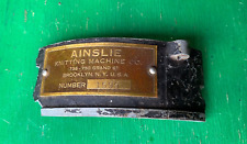 Vintage ainslie 1599 for sale  Newport