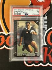 1995 Dynamic Marketing Jonah Lomu All Blacks Rugby PSA 5 #21  for sale  Shipping to South Africa