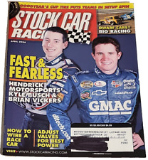Revista Stock Car Racing abril de 2004 Kyle Busch Brian Vickers comprar usado  Enviando para Brazil
