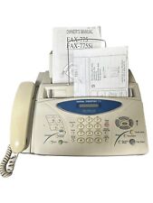 Copiadora de teléfono máquina de fax Brother Intellifax 775 papel liso 775c funciona probada, usado segunda mano  Embacar hacia Argentina