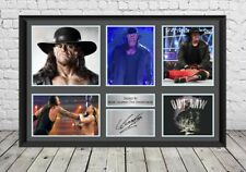 Undertaker wwe signed for sale  WALSALL