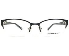 Monturas de gafas Marchon M-YORKVILLE 001 negro púrpura plateado 53-17-135 segunda mano  Embacar hacia Argentina