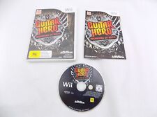 Perfeito Disco Nintendo Wii Guitar Hero Warriors Of Rock-Inc Manual Wii U Comp.... comprar usado  Enviando para Brazil