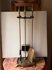 Vtg brass fireplace for sale  Shipping to Ireland