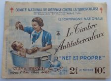 Carnet timbres tuberculose d'occasion  Aix-en-Othe