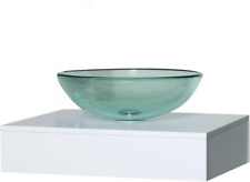 Glass basin sink for sale  Shipping to Ireland