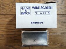 NINTENDO GAME AND & WATCH Wide Screen PROMO Gold Soft Case NEW w/ Shipping Box for sale  Shipping to South Africa