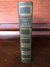 Rome, Emile Zola, Bibliothèque-Charpentier, 1896, First Edition segunda mano  Embacar hacia Mexico