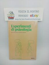 Esperimenti psicologia costruz usato  Roma