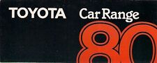 Toyota range 1980 for sale  UK