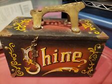 antique shoe shine box for sale  Austin
