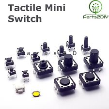 Micro interruptor de botão 4.3mm-12mm SPST pequeno mini momentâneo tátil Reino Unido comprar usado  Enviando para Brazil