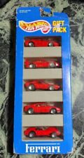 1993 Die Cast Hot Wheels 5 Car Gift Pack Ferrari 250, 308, 348, F40, Testarossa , usado comprar usado  Enviando para Brazil