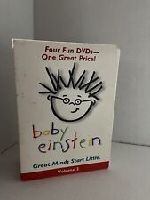 Paquete de 4 Baby Einstein Vol. 2 (DVD, 2003, juego de 4 discos), usado segunda mano  Embacar hacia Argentina