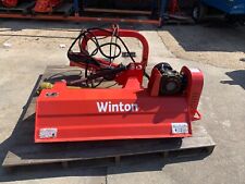 Used, WVF130 Winton Heavy Duty Verge Flail - 1.3m Wide - For Compact Tractors EX DEMO for sale  ALTON