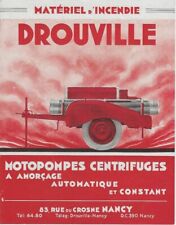 Drouville fire equipment d'occasion  Expédié en Belgium
