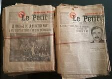 Newspapers anciens petit d'occasion  Expédié en Belgium