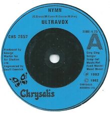 Ultravox Hymn 17.8cm Vinilo 45rpm 1982 Chrysalis comprar usado  Enviando para Brazil