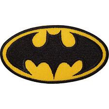 Batman logo embroidered for sale  Shipping to Ireland