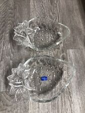 Strawberry glass serving for sale  Winona