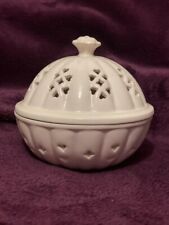 Royal creamware pot for sale  HALIFAX