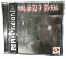 Silent Hill (Sony PlayStation 1,1999) PS1 Etiqueta Negra con Libro de Instrucciones segunda mano  Embacar hacia Argentina
