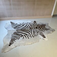 Used, Graham and Green Zebra Printed Cow Hide for sale  Shipping to South Africa