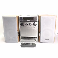 Panasonic SA-PM22 Mini Sistema Estéreo CD Rádio Alto-falantes de Madeira | LEIA | Vendido Como Está, usado comprar usado  Enviando para Brazil