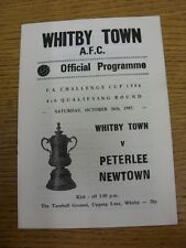1985 whitby town for sale  BIRMINGHAM