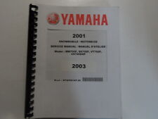 2001 Yamaha Snowmobile Manual de Serviço Modelo MM700F SX700F VT700F VX700DFX FABRICANTE DE EQUIPAMENTO ORIGINAL 01 comprar usado  Enviando para Brazil