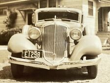 Fotografía P9 genial parrilla delantera coche antiguo punto de vista artístico década de 1930 placa de licencia segunda mano  Embacar hacia Argentina