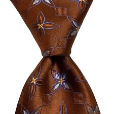 Gravata masculina PALIO 100% seda GG designer ITÁLIA geométrica marrom/azul/amarelo em excelente estado usado comprar usado  Enviando para Brazil