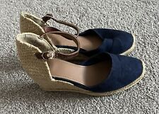 Wedge heeled suede for sale  LONDON