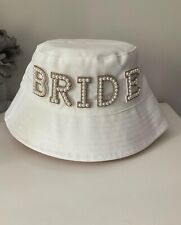 Used, Hen Party Or Honeymoon Bride Bucket Hat for sale  Shipping to South Africa
