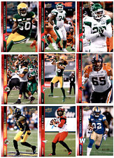 2021 UPPER DECK CFL FOOTBALL RED PARALELL #'d/165 cards #1-200 U-Pick From List, used for sale  Canada
