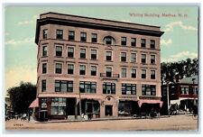 c1950's Whiting Building Street Carriage Nashua New Hampshire NH Postcard for sale  Shipping to South Africa