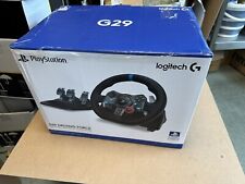 Logitech G29 Racing Kierownica i pedały w pudełku do PlayStation 5 + PC PS5, używany na sprzedaż  Wysyłka do Poland