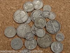 Pre 1950 Silver USA Coins Lot of $1 Face Value Dimes, Quarters, Half Dollars for sale  Maryland Heights