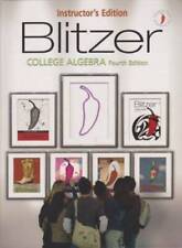 Blitzer college algebra for sale  Montgomery