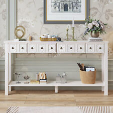4 shelf console storage table for sale  Chino