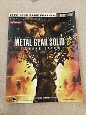 Metal Gear Solid 3: Snake Eater Guia Oficial de Estratégia com pôster comprar usado  Enviando para Brazil