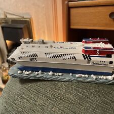 STENA LINE HSS Ship Ferry Cruise Catamaran Large Resin Model - 23cm / 9" Long for sale  Shipping to South Africa