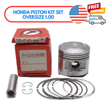 HONDA CB125S XL125 XR125R GLX NX125 PISTON KIT SET SIZE 1.00 NOS 13105-440-000, used for sale  Shipping to South Africa