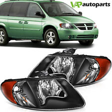 Conjunto de faróis para 2001-2007 Dodge Caravan/Chrysler Town&Country lâmpada par comprar usado  Enviando para Brazil