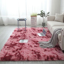 Gradient Tie-dye Plush Carpet Living Room Bedroom Area Rug Coffee Table Pad Mat for sale  Shipping to South Africa