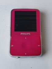 Reproductor de video MP3 rosa Philips GoGear ViBE 4 GB, usado segunda mano  Embacar hacia Argentina
