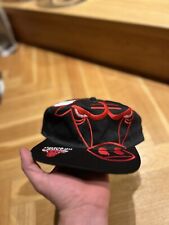 Used, Vintage Biglogo Snapback Cap Chicago Bulls Hat Deadstock Like The Game Big Logo for sale  Shipping to South Africa