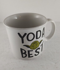 Usado, Taza de sopa de té de café de gran tamaño de cerámica Star Wars Yoda Best 18 oz segunda mano  Embacar hacia Argentina