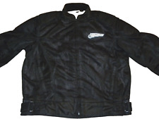 Mens FirstGear Hypertex Mesh Tek II Black Padded Motorcycle Riding Jacket Size L, used for sale  Shipping to South Africa